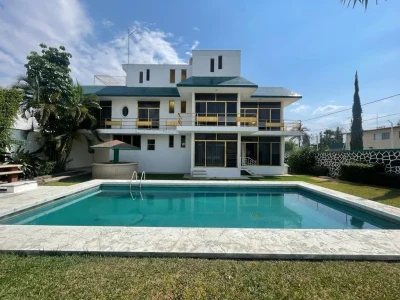 🏡🌴 GRAN RESIDENCIA CON ALBERCA EN BRISAS DE CUAUTLA | 9 RECÁMARAS + DEPTO INDEPENDIENTE